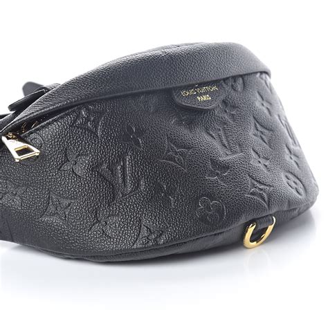 lv black empreinte bumbag|LOUIS VUITTON Empreinte BumBag Black .